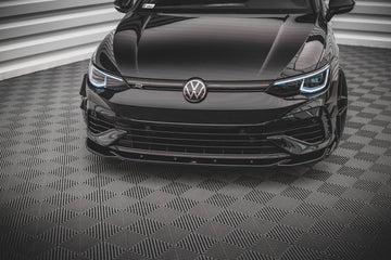Maxton Design Front Splitter Lip V.4  for VW Golf Mk8 R - MODE Auto Concepts