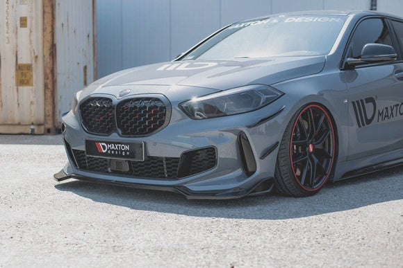 Maxton Design Front Splitter Lip v5 suit BMW M135i & 1 Series M Sport F40 - MODE Auto Concepts