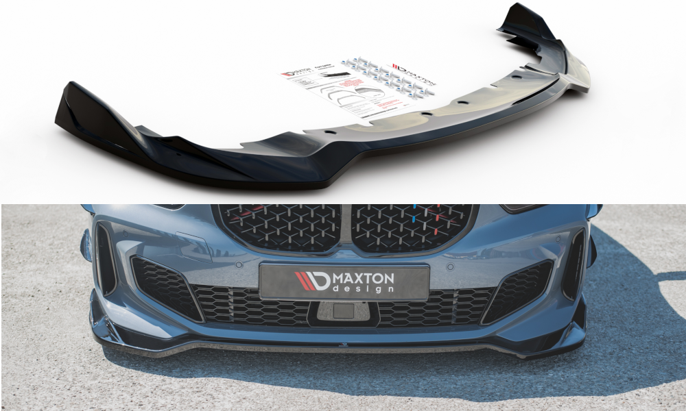 Maxton Design Front Splitter Lip v5 suit BMW M135i & 1 Series M Sport F40 - MODE Auto Concepts