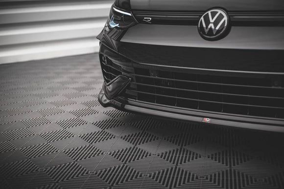 Maxton Design Front Splitter Lip V.6  for VW Golf Mk8 R - MODE Auto Concepts