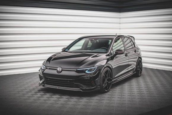 Maxton Design Front Splitter Lip V.6  for VW Golf Mk8 R - MODE Auto Concepts