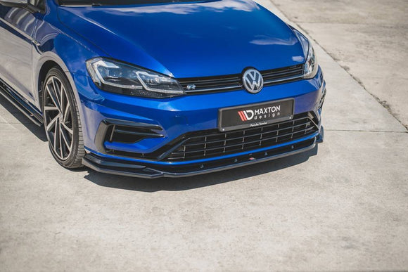 Maxton Design Front Splitter VW Golf Mk7.5 R Ver9 (Facelift) Front Lip - MODE Auto Concepts