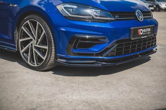Maxton Design Front Splitter VW Golf Mk7.5 R Ver9 (Facelift) Front Lip - MODE Auto Concepts