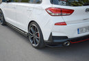 Maxton Design Hyundai i30 Mk3 N Rear Side Splitters - MODE Auto Concepts
