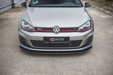 Maxton Design Racing Durability Front Splitter VW Golf MK7 GTI Front Lip - MODE Auto Concepts