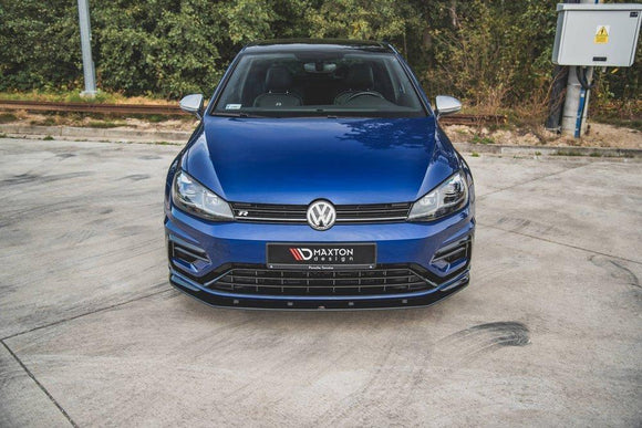 Maxton Design Racing Durability Front Splitter VW Golf MK7.5 R Front Lip - MODE Auto Concepts