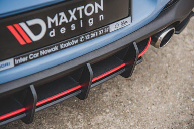 Maxton Design Racing Durability Rear Diffuser V1 Hyundai I30 N MK3 Hatchback - MODE Auto Concepts