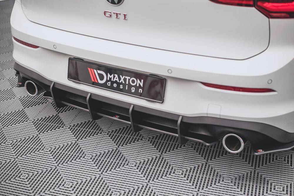Maxton Design Racing Durability Rear Diffuser V.1 suit VW Golf Mk8 GTI - MODE Auto Concepts