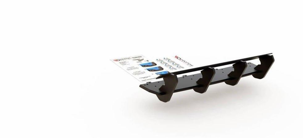 Maxton Design Racing Durability Rear Diffuser suit VW Golf MK7.5 R - MODE Auto Concepts