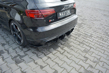 Maxton Design Audi RS3 8V Facelift Hatch Back Rear Diffuser V2 - MODE Auto Concepts