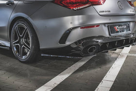 Maxton Design Rear Side Splitters Mercedes CLA35 W118 AMG - MODE Auto Concepts