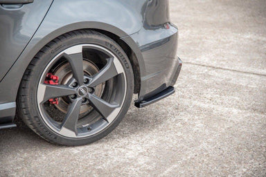 Maxton Design Rear Side Splitters v2 Audi RS3 8VA Sportback - MODE Auto Concepts