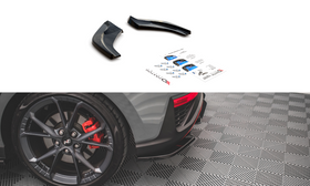 Maxton Design Hyundai i30 N Mk3.5 Facelift Hatchback Rear Side Splitters v2 - MODE Auto Concepts