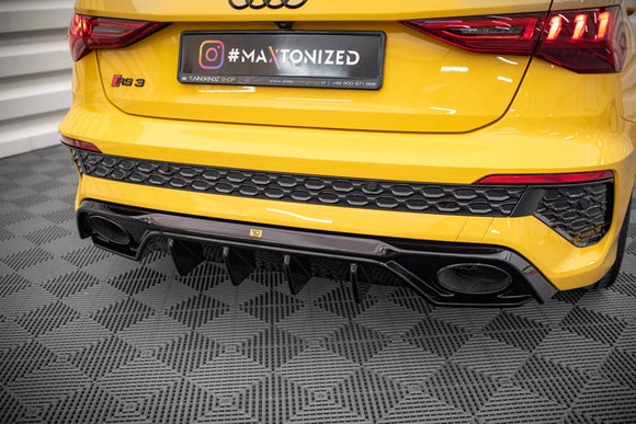 Maxton Design Rear Diffuser Valance Audi RS3 8Y - MODE Auto Concepts