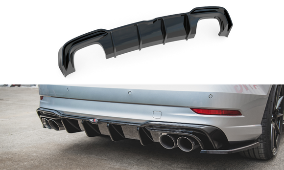 Maxton Design Audi S3 Sedan Facelift Rear Diffuser Valance - MODE Auto Concepts