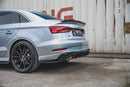 Maxton Design Audi S3 Sedan Facelift Rear Diffuser Valance - MODE Auto Concepts