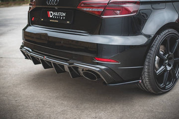 Maxton Design Audi RS3 8V Facelift Hatch Back Rear Valance v2 - MODE Auto Concepts