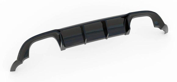 Maxton Design Rear Diffuser Valance V3 VW Golf Mk7.5 R (Facelift) - MODE Auto Concepts