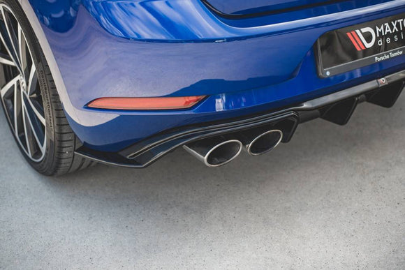 Maxton Design Rear Diffuser Valance V3 VW Golf Mk7.5 R (Facelift) - MODE Auto Concepts