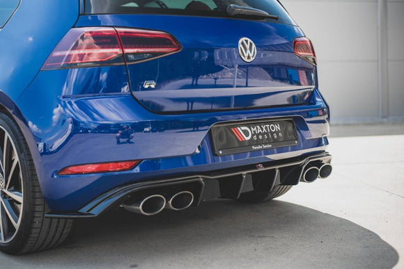 Maxton Design Rear Diffuser Valance V3 VW Golf Mk7.5 R (Facelift) - MODE Auto Concepts