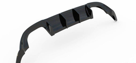 Maxton Design Rear Diffuser Valance V3 VW Golf Mk7.5 R (Facelift) - MODE Auto Concepts