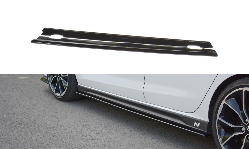 Maxton Design Hyundai i30 Mk3 N Side Skirts - MODE Auto Concepts