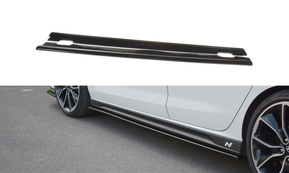 Maxton Design Hyundai i30 Mk3 N Side Skirts - MODE Auto Concepts