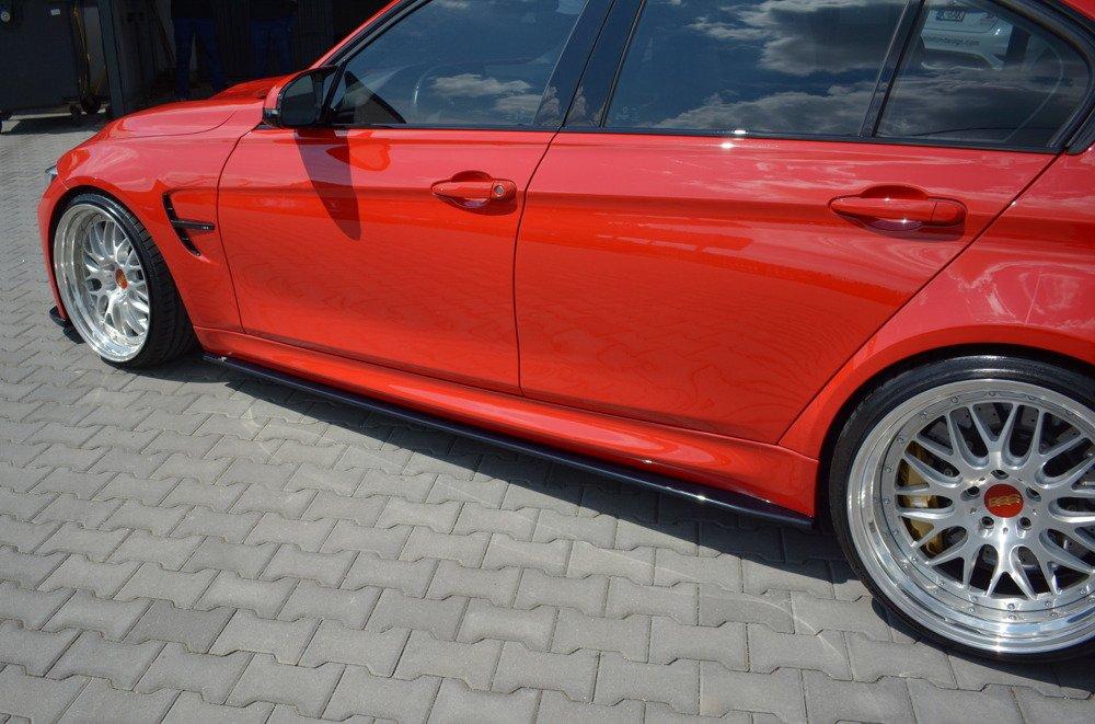 Maxton Design BMW M3 F80 Front Splitter Lip + Side Skirts + Rear Sides Splitter - MODE Auto Concepts