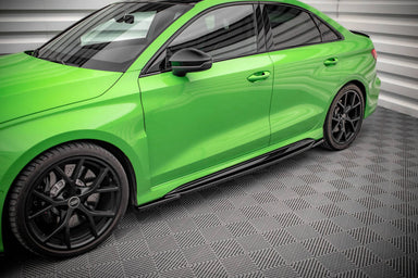 Maxton Design Racing Durability Side Skirts RS3 8Y Street Pro Sedan - MODE Auto Concepts