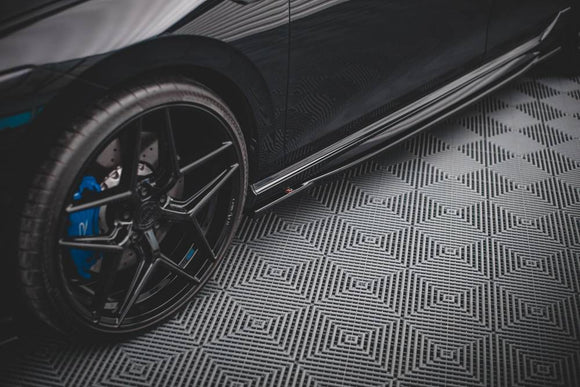Maxton Design Side Splitters V.2  for VW Golf Mk8 R - MODE Auto Concepts