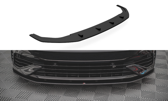 Maxton Design Racing Durability Front Splitter Lip for VW Golf MK8 R - MODE Auto Concepts