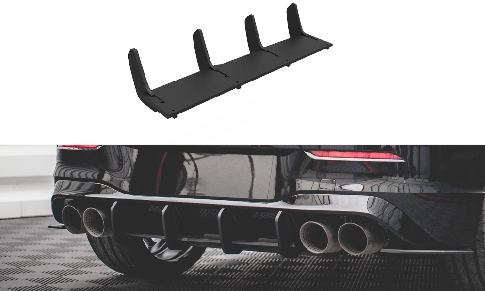 Maxton Design Racing Durability Rear Diffuser for VW Golf MK8 R | MODE ...