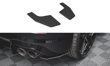 Maxton Design Racing Durability Rear Side Splitters for VW Golf MK8 R - MODE Auto Concepts
