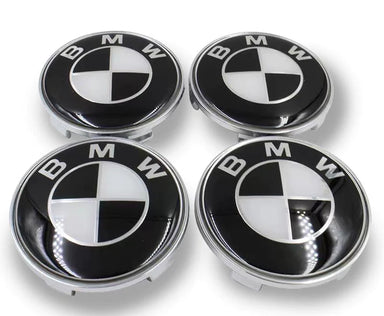 Exon BMW Style Stealth Black Wheel Center Cap suit BMW 1 2 3 4 5 6 7 8-Series 1M M2 M3 M4 M5 M6 M8 - MODE Auto Concepts
