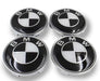 Exon BMW Style Stealth Black Wheel Center Cap suit BMW 1 2 3 4 5 6 7 8-Series 1M M2 M3 M4 M5 M6 M8 - MODE Auto Concepts