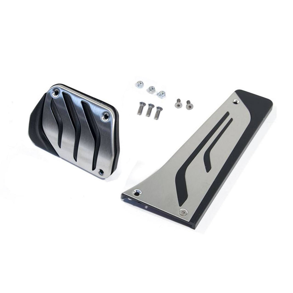 Genuine BMW M Performance Auto Stainless Steel Pedal Set RHD for 1