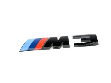 Genuine BMW M3 Black Badge Trunk Emblem M3 (E90/E92) - MODE Auto Concepts