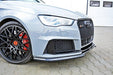 Maxton Design Audi RS3 8VA Sportback Front Splitter Lip - MODE Auto Concepts