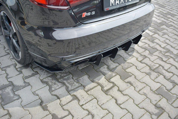 Maxton Design Audi RS3 8V Facelift Hatch Back Rear Diffuser V1 - MODE Auto Concepts