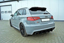 Maxton Design Audi RS3 8VA Sportback Front Splitter Lip v2 + Side Skirts + Diffuser - MODE Auto Concepts