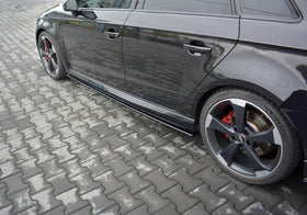 Maxton Design Audi RS3 8V Facelift Hatch Back Side Skirts - MODE Auto Concepts