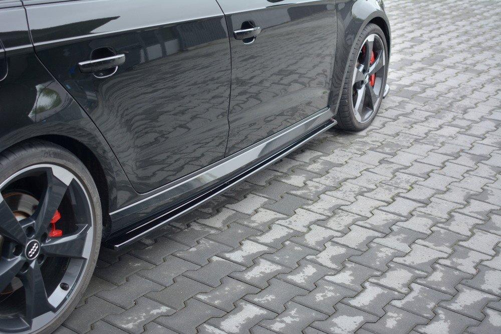 Maxton Design Audi RS3 8V Facelift Hatch Back Side Skirts - MODE Auto Concepts