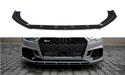 Maxton Design Audi RS3 Facelift Sedan Front Splitter Lip V1 - MODE Auto Concepts