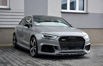 Maxton Design Audi RS3 Facelift Sedan Front Splitter Lip V1 - MODE Auto Concepts