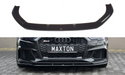 Maxton Design Audi RS3 Facelift Hatch Front Splitter Lip V1 - MODE Auto Concepts