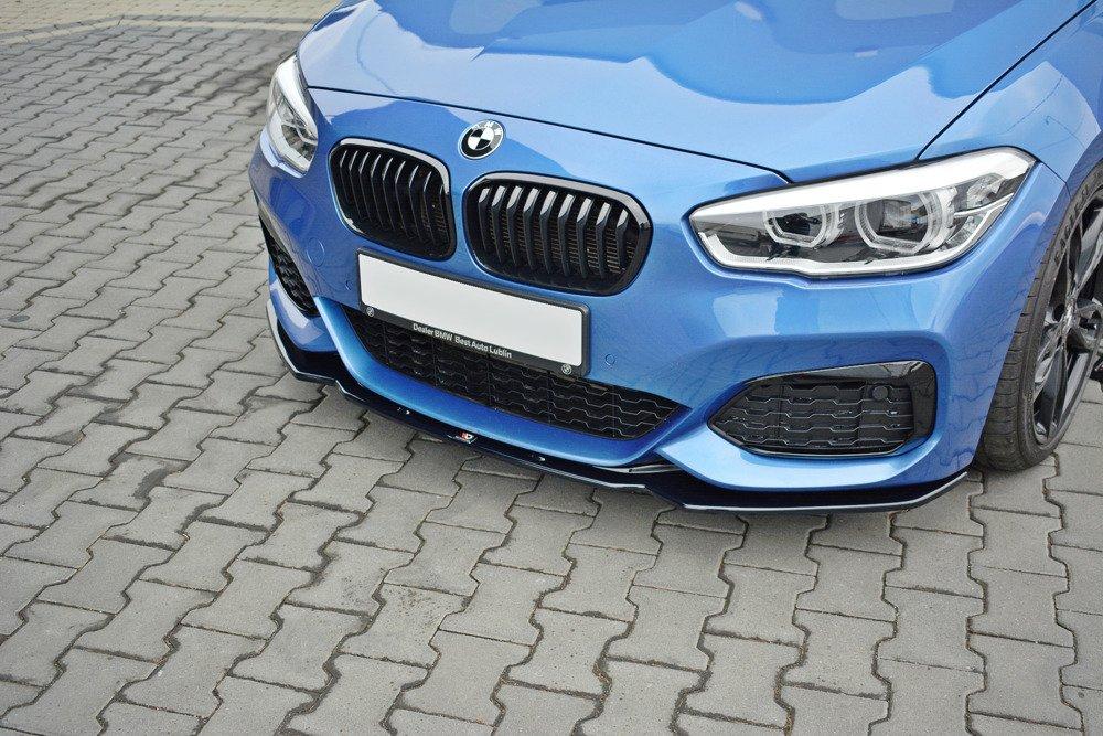 Maxton Design Front Splitter Lip V1 for BMW M135i LCI & M140i F20