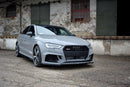 Maxton Design Audi RS3 Facelift Sedan Front Splitter Lip V2 - MODE Auto Concepts
