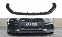 Maxton Design Audi RS3 Facelift Hatch Front Splitter Lip V2 - MODE Auto Concepts