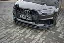 Maxton Design Audi RS3 Facelift Hatch Front Splitter Lip V2 - MODE Auto Concepts