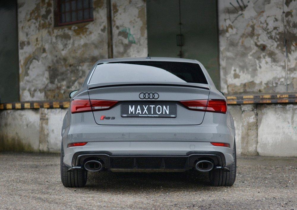 Maxton Design Audi RS3 8V Facelift Sedan Rear Side Splitters - MODE Auto Concepts